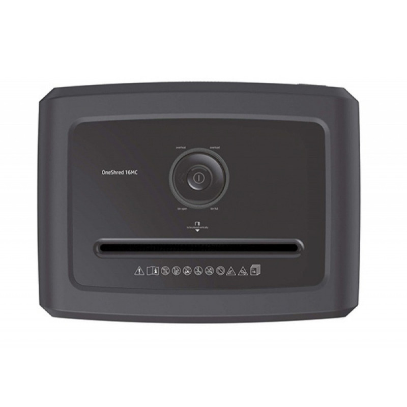 HP-2808,Distrugator de documente HP OneShred 16MC - 16 coli, micro cut (2 x 15mm), nivel securitate 5