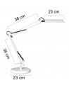Lampa de birou, cu LED, UNILUX Swingo LED 2.0 -