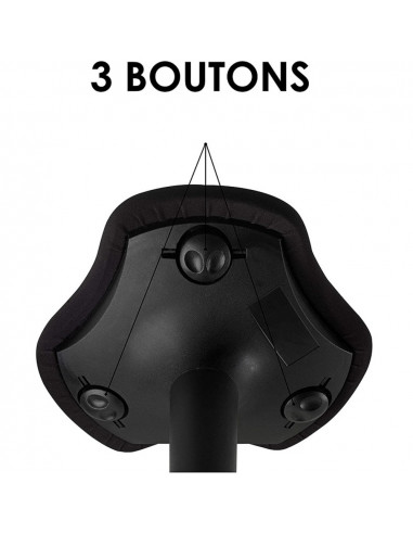 Scaun ergonomic cu picior metalic, ajustabil in inaltime -