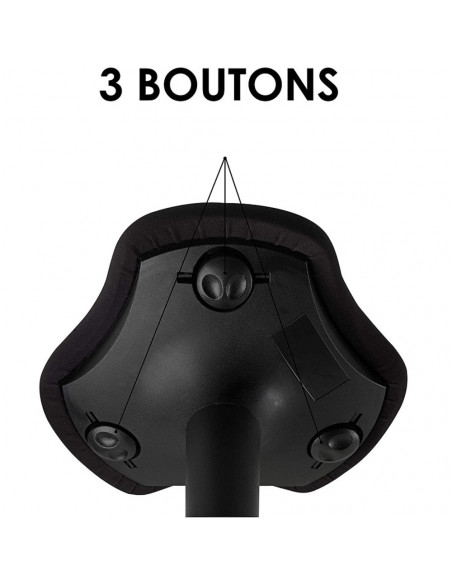 Scaun ergonomic cu picior metalic, ajustabil in inaltime -