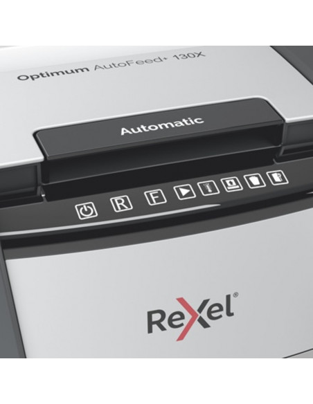 Distrugator documente automat REXEL OPTIMUM 130X, P4, cross-cut