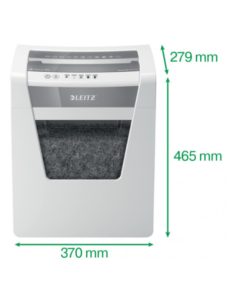 Distrugator documente manual LEITZ IQ Office, P5, micro-cut