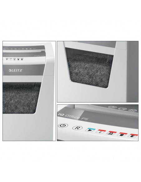 Distrugator documente manual LEITZ IQ Office, P5, micro-cut