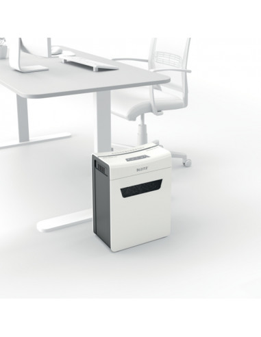 Distrugator documente manual LEITZ IQ Protect 8X, P4, cross-cut