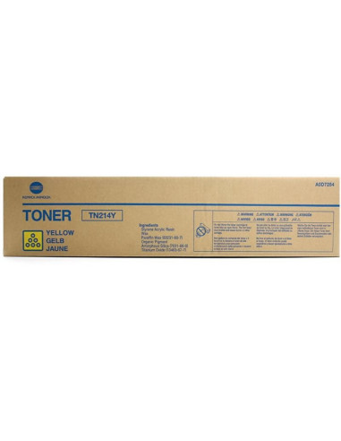 Cartus Toner Original Konica Minolta TN-214Y A0D7254 Yellow