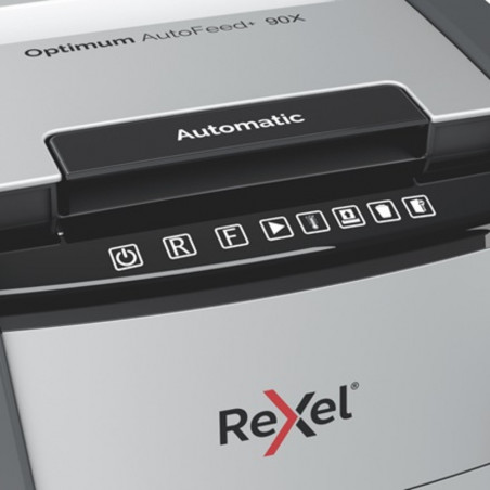 Distrugator documente automat REXEL OPTIMUM 90X, P4, cross-cut