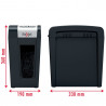 Distrugator documente manual REXEL SECURE MC4 Slim, P5