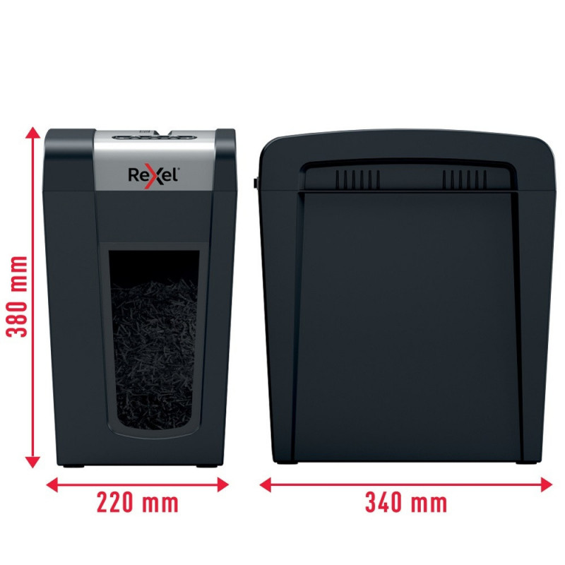 Distrugator documente manual REXEL SECURE MC6 Slim, P5