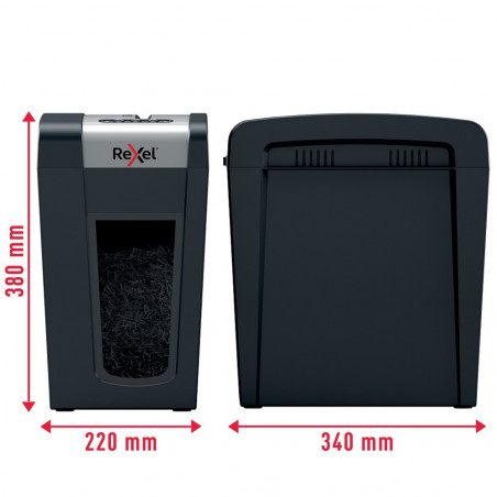 Distrugator documente manual REXEL SECURE MC6 Slim, P5