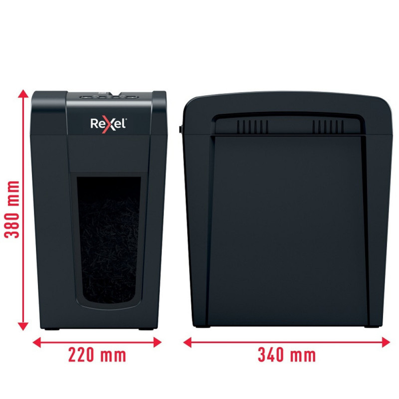 Distrugator documente manual REXEL SECURE X10 Slim, P4