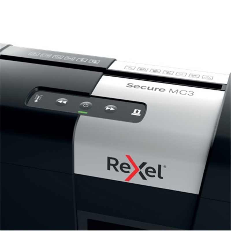 Distrugator documente manual REXEL SECURE MC3, P5, micro-cut