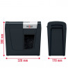 Distrugator documente manual REXEL SECURE MC3, P5, micro-cut