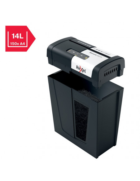 Distrugator documente manual REXEL SECURE MC4, P5, micro-cut