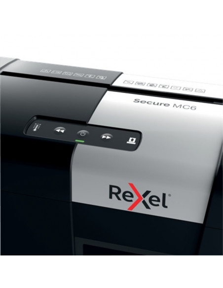 Distrugator documente manual REXEL SECURE MC6, P5, micro-cut