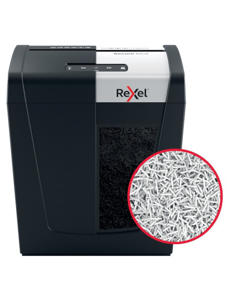 Distrugator documente manual REXEL SECURE MC6, P5, micro-cut