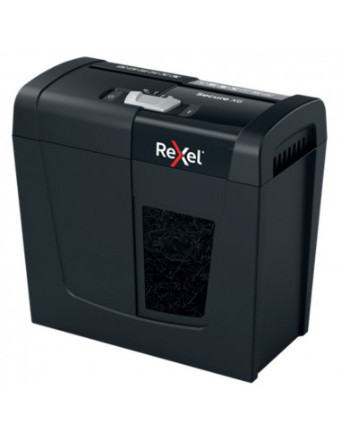 Distrugator documente manual REXEL SECURE X 6, P4, cross-cut