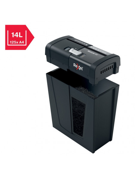 Distrugator documente manual REXEL SECURE X 8, P4, cross-cut