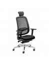 Scaun de birou, brate plastic, rotile, mesh textil, Office
