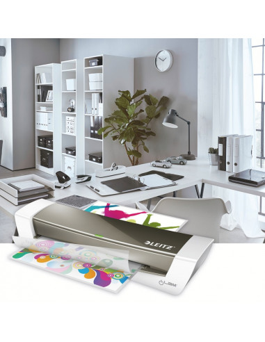 Laminator LEITZ iLAM Home Office, A4, kit folii laminare