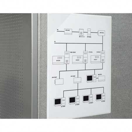 Folie magnetica A4 (220 x 305 mm), Quick Load, 2/set