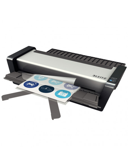 Laminator LEITZ iLAMTouch Turbo Pro, A3, kit folii laminare Laminator LEITZ iLAMTouch Turbo Pro, A3, kit folii laminare