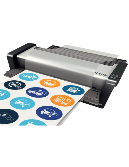 Laminator LEITZ iLAMTouch Turbo Pro, A3, kit folii laminare Laminator LEITZ iLAMTouch Turbo Pro, A3, kit folii laminare