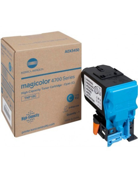 Cartus toner Minolta TNP-18C Cyan cap. mare A0X5450,A0X5450