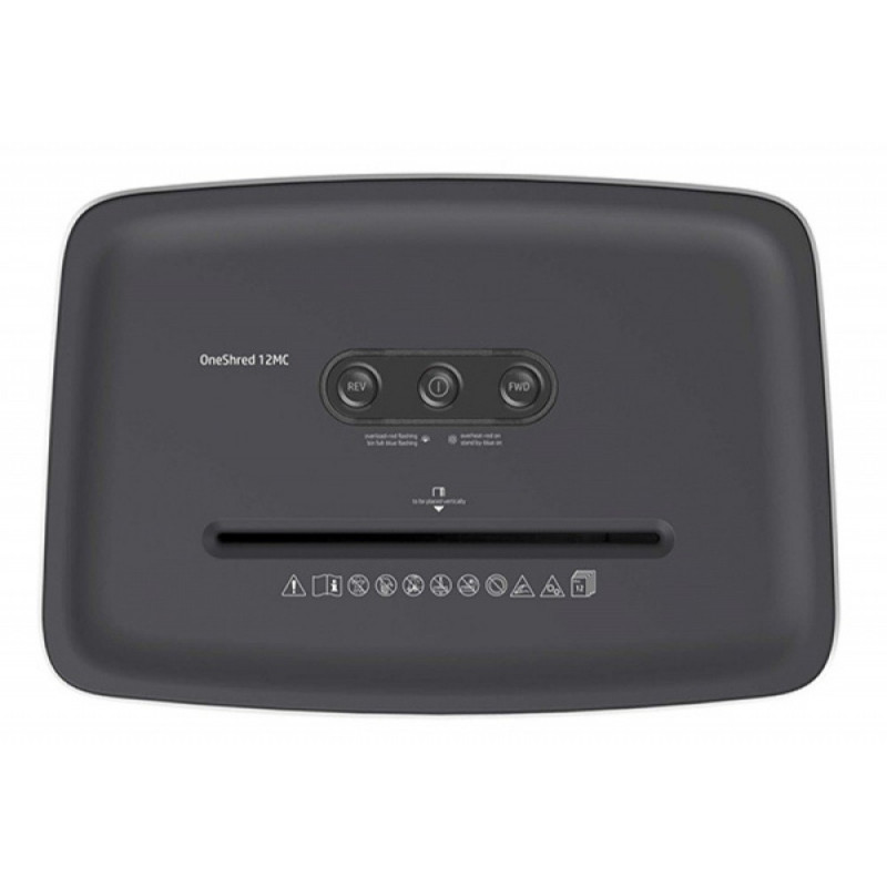 HP-2806,Distrugator de documente HP OneShred 12MC - 12 coli, micro cut (2 x 15mm), nivel securitate 5