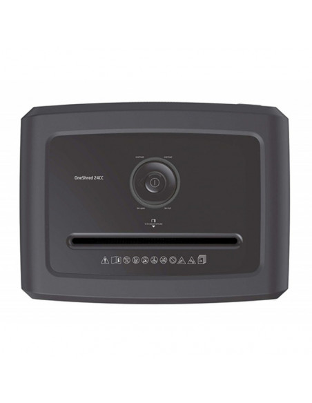 HP-2807,Distrugator de documente HP OneShred 24CC - 24 coli, cross cut (4 x 35mm), nivel securitate 4