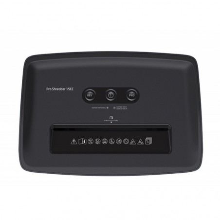 HP-2811,Distrugator de documente HP Pro Shredder 15CC - 15 coli, cross cut (4 x 35mm), nivel securitate 4