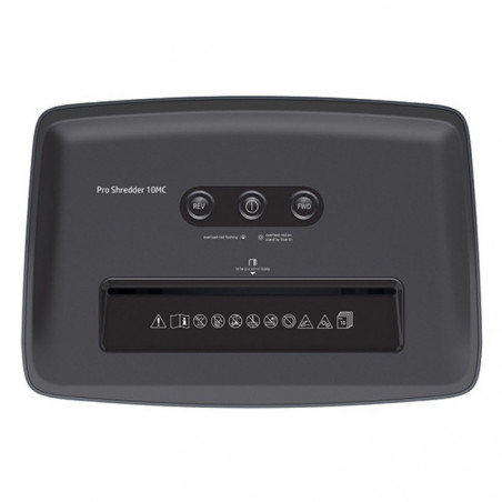 HP-2812,Distrugator de documente HP Pro Shredder 10MC - 10 coli, micro cut (2 x 15mm), nivel securitate 5