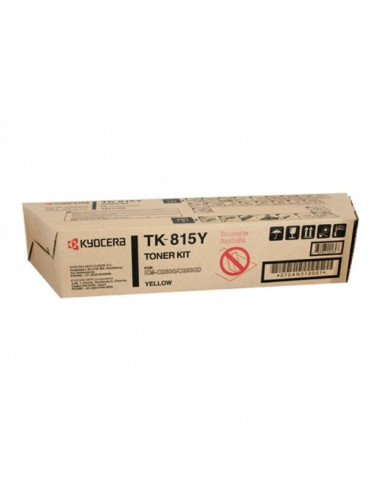 Cartus Toner Original Kyocera TK-815Y Yellow, 20000