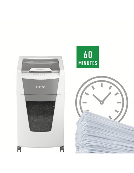 Distrugator documente automat LEITZ IQ Office, P4, cross-cut