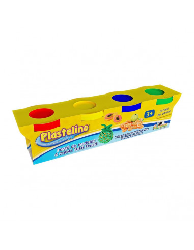 Pasta De Modelat Tutti Frutti Noriel, 4 Culori,Uniq6029