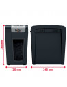 Distrugator documente manual REXEL SECURE MC6 Slim, P5