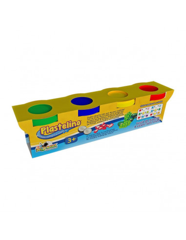 Pasta De Modelat Tutti Frutti Noriel, 4 Culori,Uniq6029