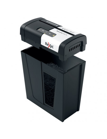 Distrugator documente manual REXEL SECURE MC4, P5, micro-cut
