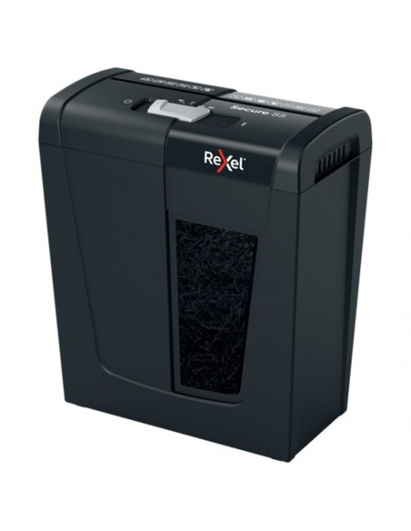 Distrugator documente manual REXEL SECURE S5, P2, strip-cut