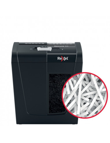 Distrugator documente manual REXEL SECURE S5, P2, strip-cut