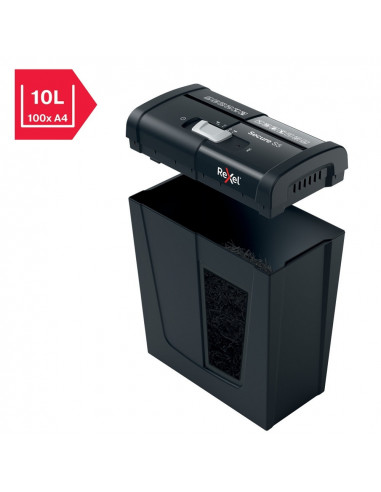 Distrugator documente manual REXEL SECURE S5, P2, strip-cut
