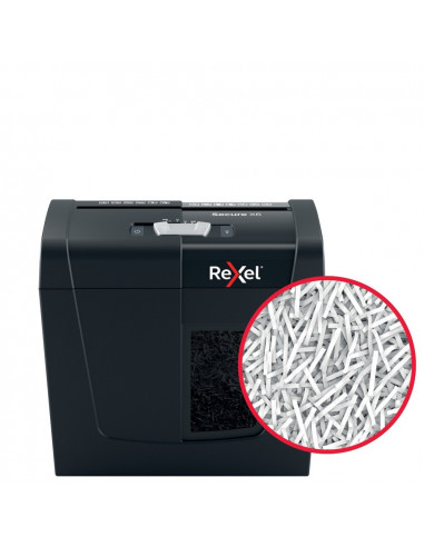 Distrugator documente manual REXEL SECURE X 6, P4, cross-cut