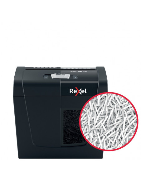 Distrugator documente manual REXEL SECURE X 6, P4, cross-cut
