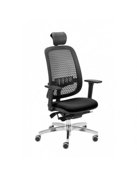 Scaun de birou, brate plastic, rotile, mesh textil, Office