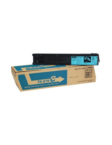 Cartus Toner Original Kyocera TK-875C Cyan, 26500 pagini,TK-875C