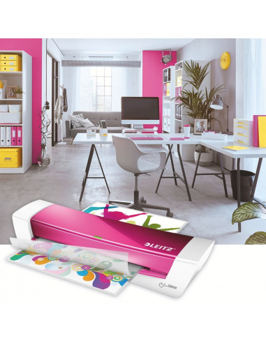 Laminator LEITZ iLAM Home Office, A4, kit folii laminare