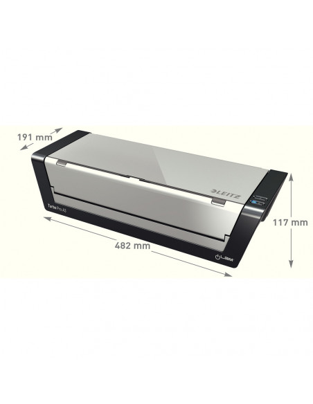 Laminator LEITZ iLAMTouch Turbo Pro, A3, kit folii laminare Laminator LEITZ iLAMTouch Turbo Pro, A3, kit folii laminare