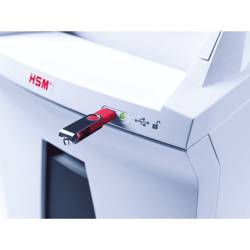 Distrugator documente HSM Securio AF300 - 8-10 coli - cros cut