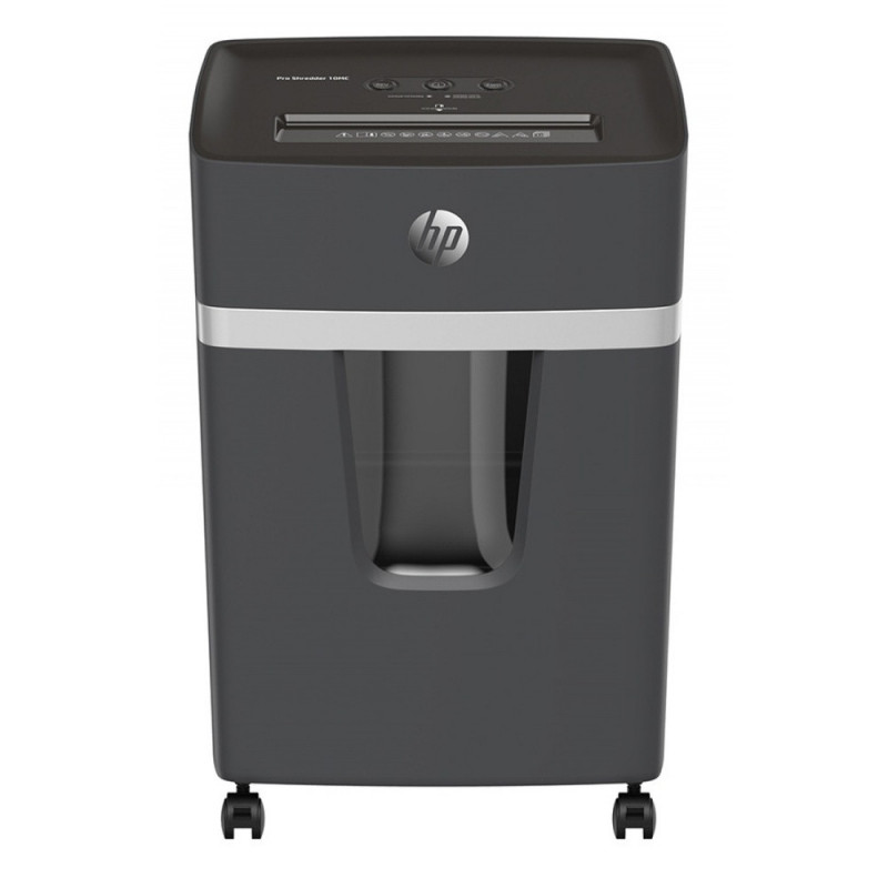 HP-2812,Distrugator de documente HP Pro Shredder 10MC - 10 coli, micro cut (2 x 15mm), nivel securitate 5