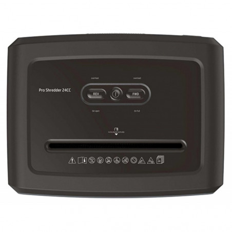 HP-2815,Distrugator de documente HP Pro Shredder 24CC - 24 coli, cross cut (4 x 35mm), nivel securitate 4