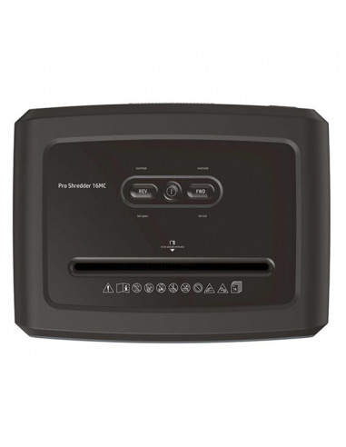 HP-2816,Distrugator de documente HP Pro Shredder 16MC - 16 coli, micro cut (2 x 15mm), nivel securitate 5